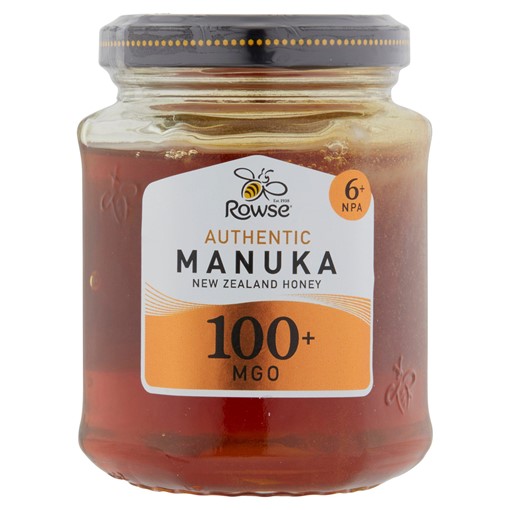 Picture of Rowse Authentic Manuka New Zealand Honey 100+ MGO 225g