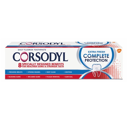 Picture of Corsodyl Complete Protection Gum Care Toothpaste Extra Fresh 75ml