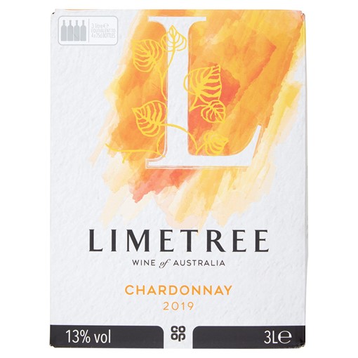 Picture of Co Op Lime Tree Chardonnay 3L