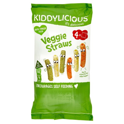 Picture of Kiddylicious Veggie Straws 4X12G