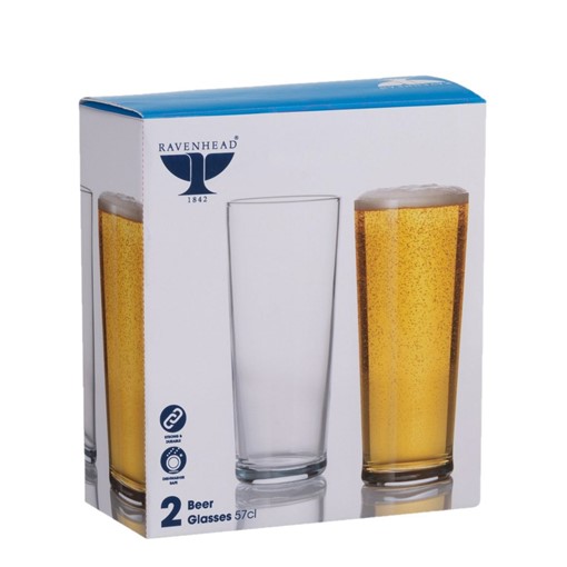 Picture of Rav Beer Glasses 57cl 2s
