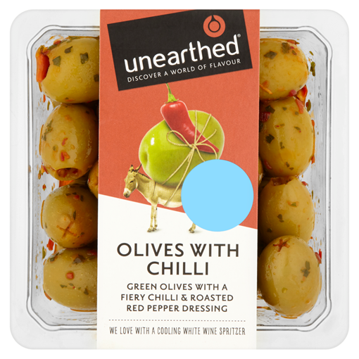 Picture of Unearthed Olives with Chilli 230g
