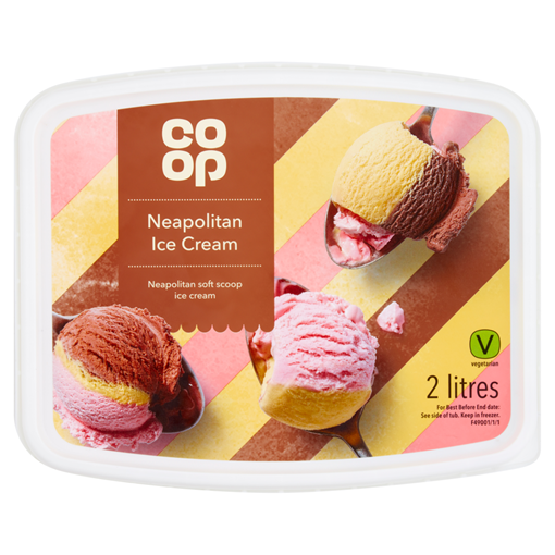 Picture of Co-op Neapolitan Ice Cream 2 Litres