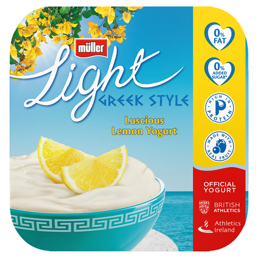 Picture of Muller Light Greek Lemon 4X115G