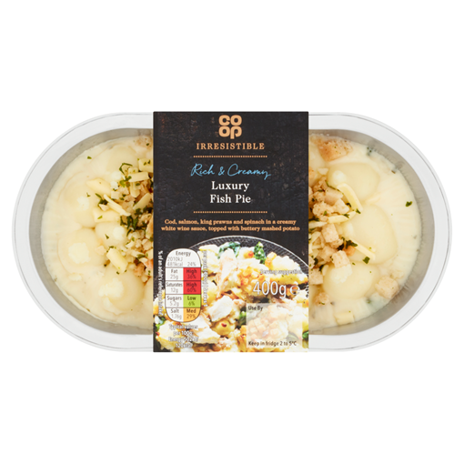 Picture of Co-op Irresistible Luxury Fish Pie 400g