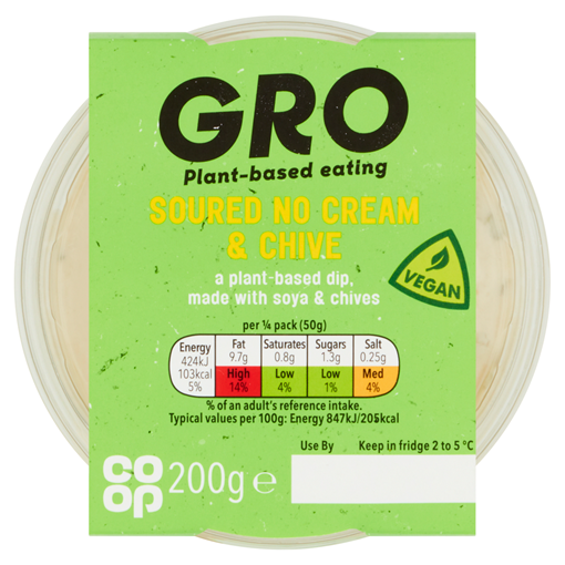 Picture of Co-op Gro Soya & Chive Dip 200G
