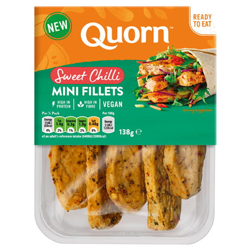 Picture of Quorn Mini Fillets Sweet Chilli 138