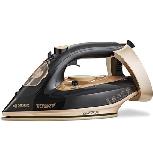 Picture of Tower CeraGlide 3100W Steam Iron - Black/Rose Gold