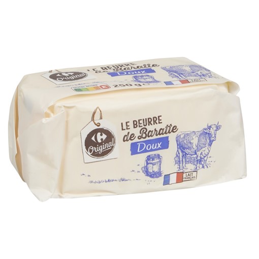 Picture of CRF Original Unsalted Baratte Butter 250G