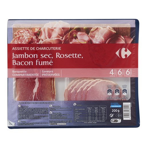 Picture of Carrefour Assortment of Cold Meats 200g