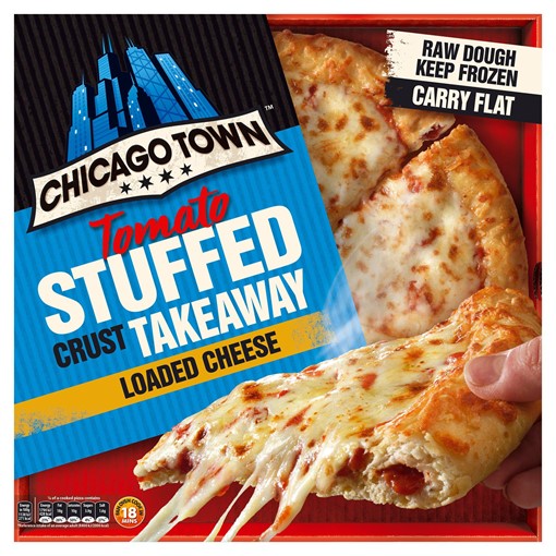Picture of Chicago Town Takeaway Stuffed Crust Cheese Large Pizza 630g