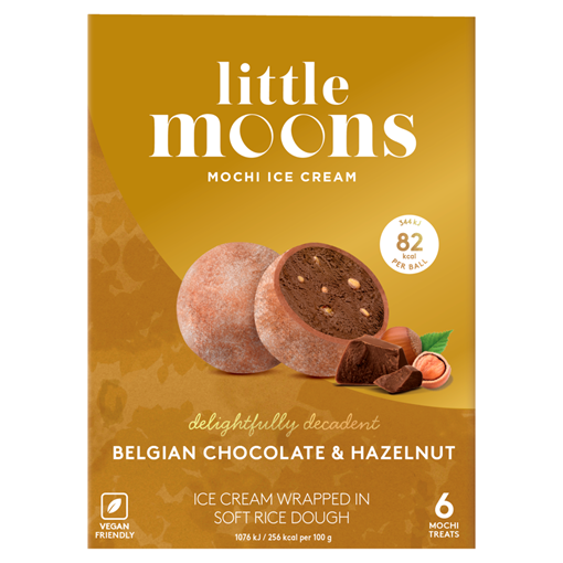 Picture of Little Moons Chocolate & Hazelnut M