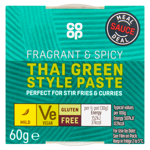 Picture of Co-op Thai Green Paste 60G