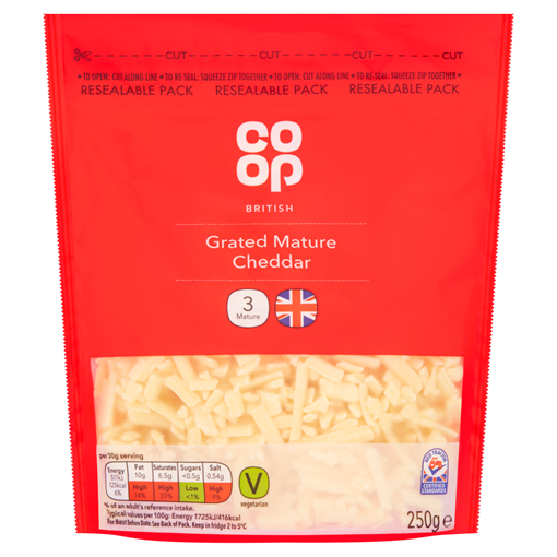 Picture of Co-op British Mature Cheddar Grated