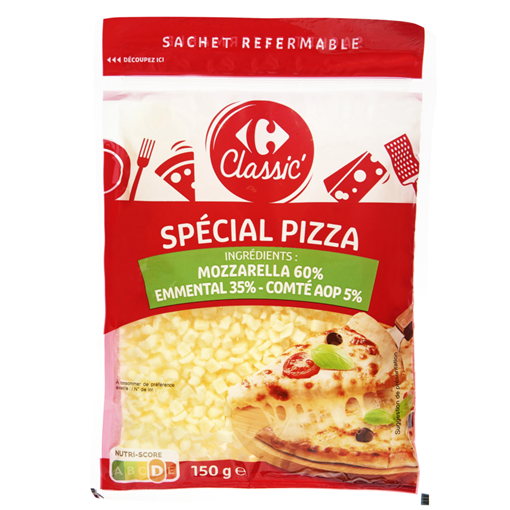 Picture of Carrefour Grated Cheese Special Pizza 150g