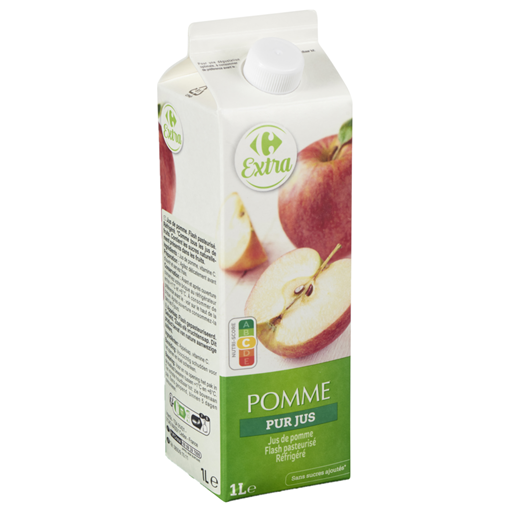 Picture of Carrefour Pure Pressed Apple Juice 1L