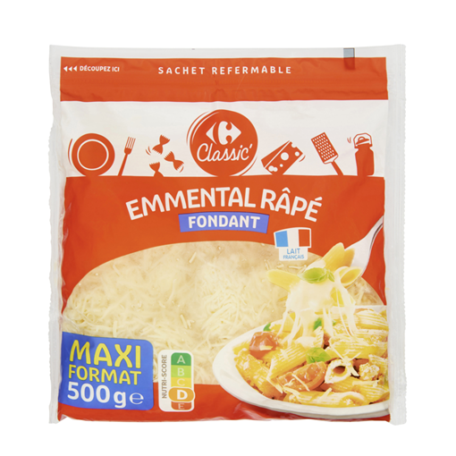 Picture of CRF French Grated Emmental 500G