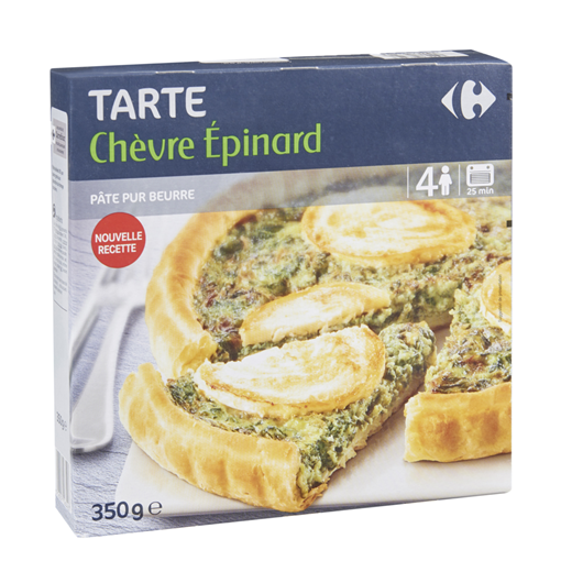 Picture of CRF Spinach Goat Cheese Pie 350G