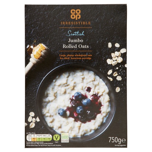 Picture of Co-op Irresistible Scottish Jumbo Rolled Oats 750g