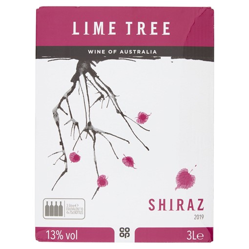 Picture of Co Op Lime Tree Shiraz 3L