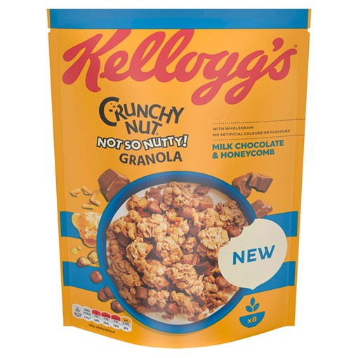 Picture of Kellogg's Crunchy Nut Milk Chocolate & Honeycomb Granola 380g
