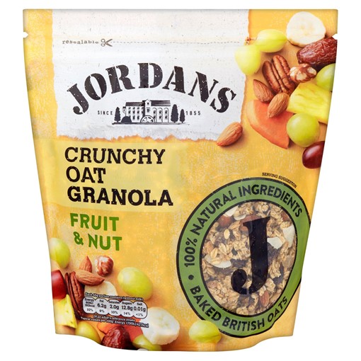 Picture of Jordans Crunchy Oat Granola Fruit & Nut 750g