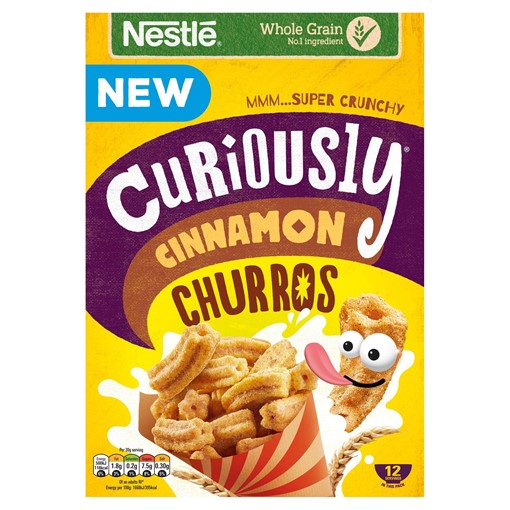 Picture of Nestlé Curiously Cinnamon Churros Cereal 360g