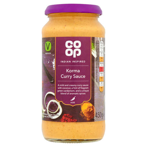 Picture of Co-op Indian Inspired Korma Curry Sauce 450g