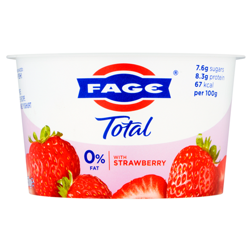 Picture of FAGE Total 0% Greek Recipe Yoghurt with Strawberry 150g