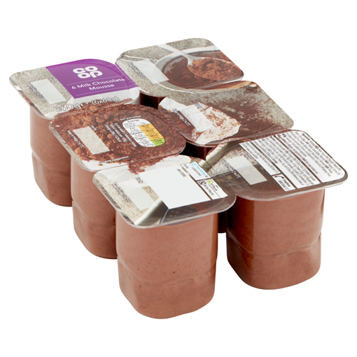 Picture of Co-op Chocolate Mousse 6X60G