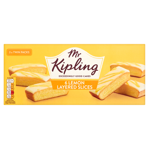 Picture of Mr Kipling 6 Lemon Layered Slices