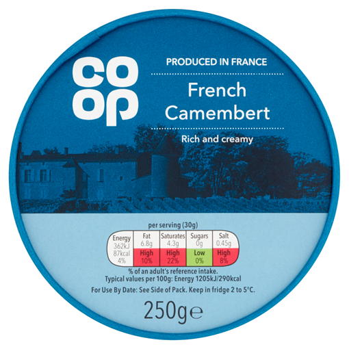 Picture of Co-op French Camembert 250g