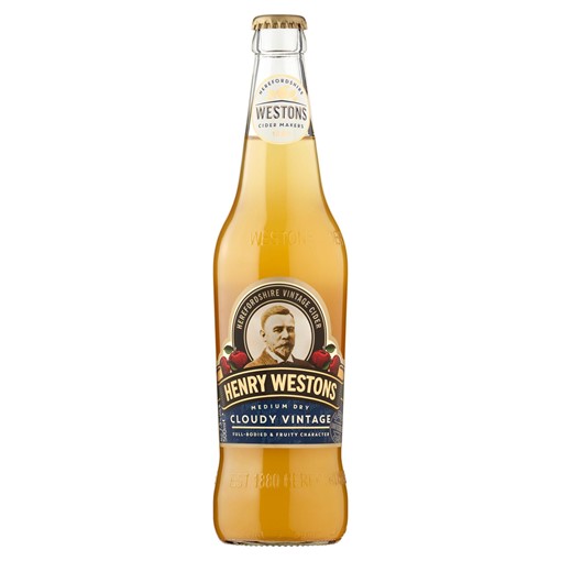 Picture of Henry Westons Cloudy Vintage Cider 500ml