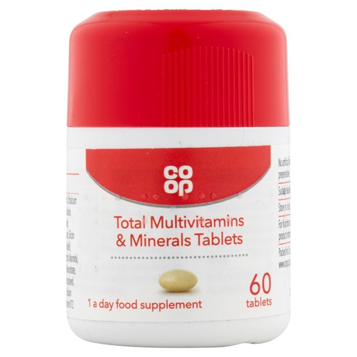 Picture of Co-op 60 Total Multivitamins & Minerals Tablets
