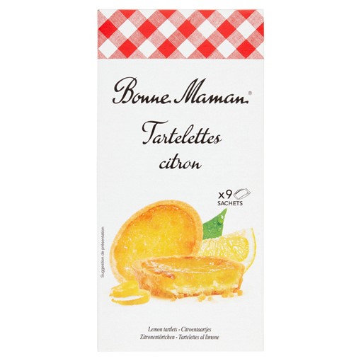 Picture of Bonne Maman Tartelettes Citron Lemon Tartlets 125g