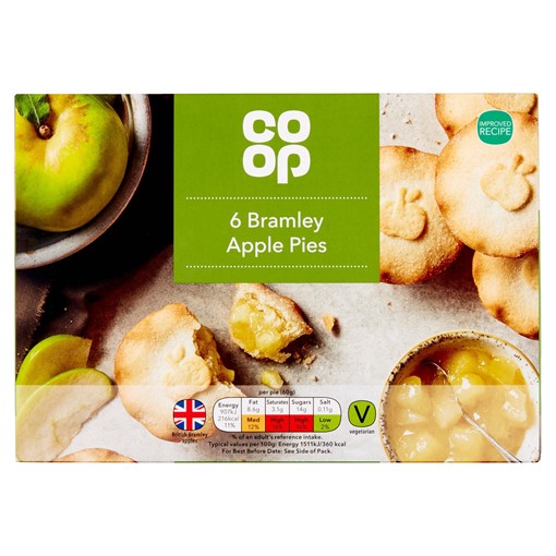 Picture of Co-op 6 Bramley Apple Pies