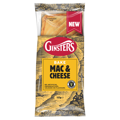 Picture of Ginsters Mac & Cheese Bake 117G