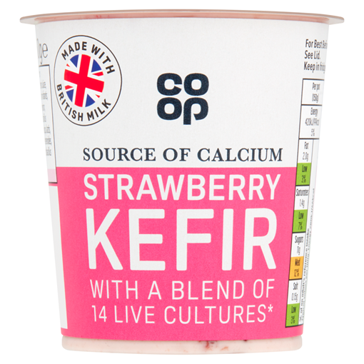 Picture of Co-op Strawberry Kefir 150G