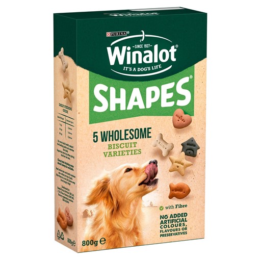 Picture of WINALOT Shapes Dog Treat Biscuits 800g