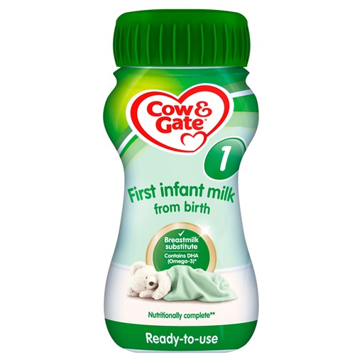Picture of Cow & Gate 1 First Infant Milk from Birth 200ml