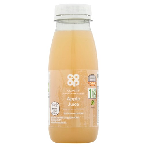 Picture of Co-op Cloudy Apple Juice 250ml
