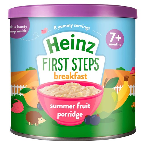 Picture of Heinz 7+ Months First Steps Summer Fruit Porridge 240g