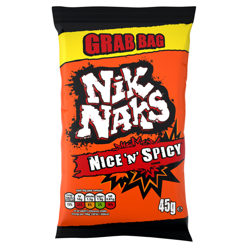 Picture of Nik Naks Nice 'N' Spicy Grab Bag 45