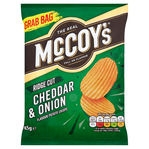 Picture of Mccoys Cheddar and Onion Grab Bag 4