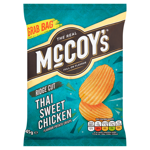 Mccoys Thai Sweet Chicken Grab Bag Jersey Online Groceries Channel Islands Cooperative Society