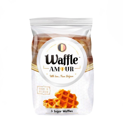 Picture of Waffle Amour Sugar Pearl Waffles 5P