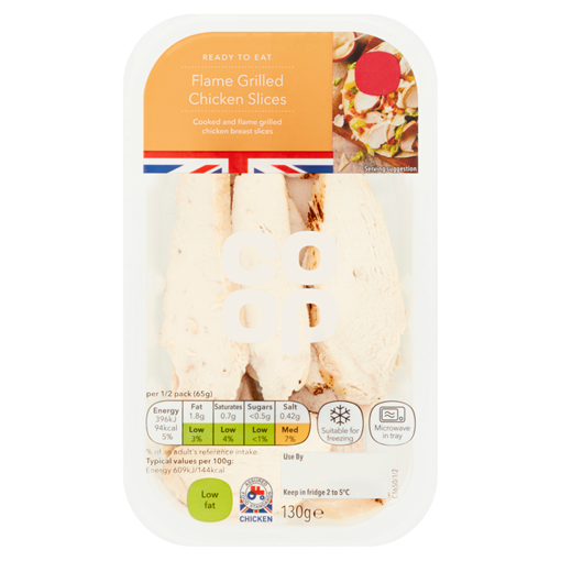 Picture of Co-op Flame Grilled Chicken Slices 130g