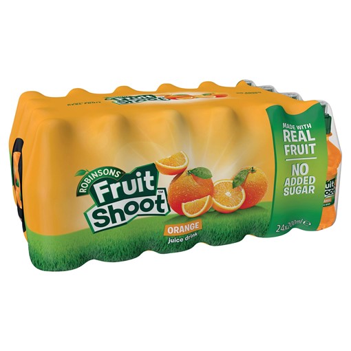 Picture of Fruit Shoot Orange Kids Juice Drink 24 x 200ml