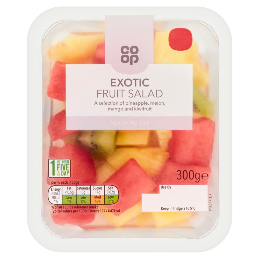 Coop Fruit Salad 300g Jersey Online Groceries Channel Islands