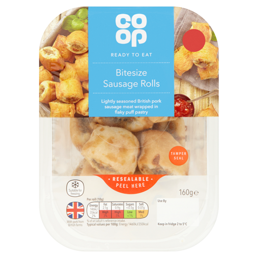 Picture of Co Op Bitesize Sausage Rolls 160g